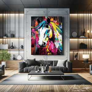 Toile Peinture Cheval
