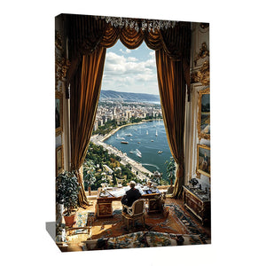 Tableau paysage vue mer