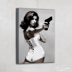 Tableau Noir Et Blanc Femme