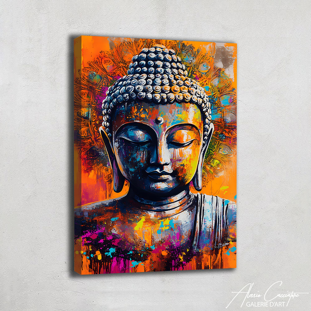 Cadre Toile Bouddha