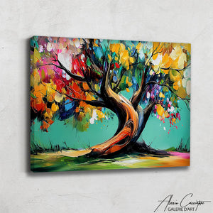 Tableau Arbre de Vie Vert