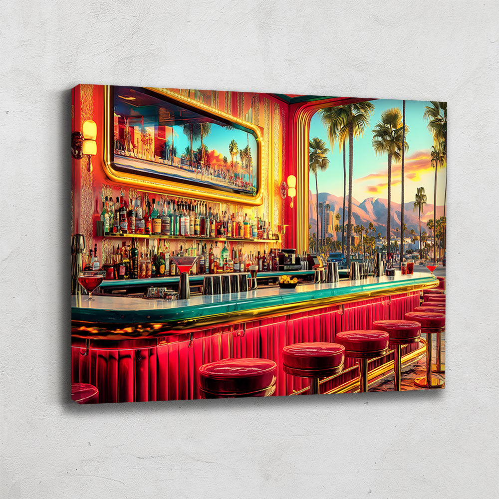 Tableau Mid Century Coloré