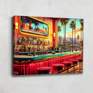 Tableau Mid Century Coloré