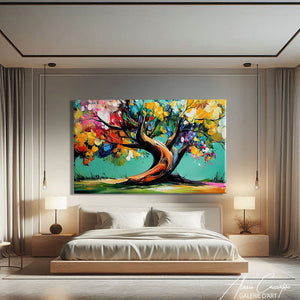 Tableau Arbre de Vie Vert