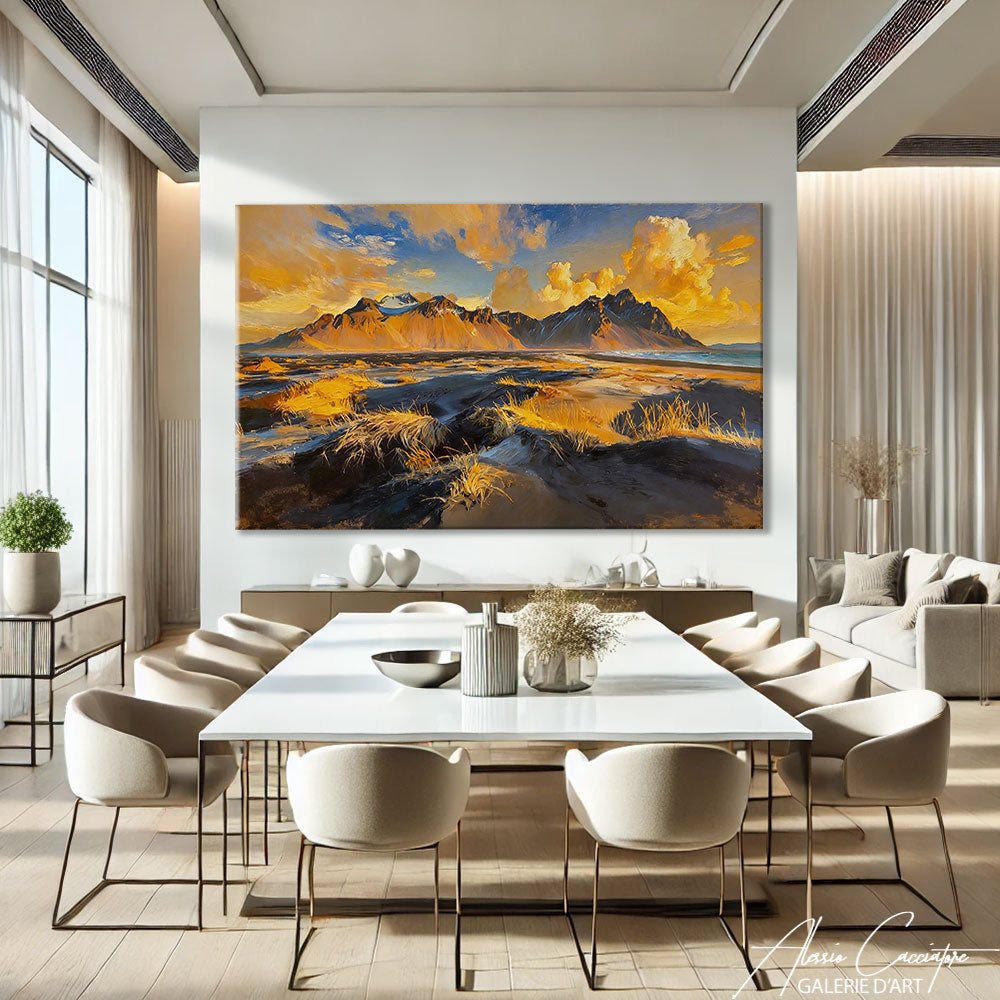 tableau montagne