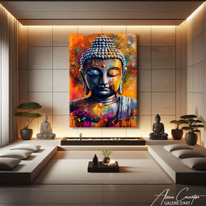 Cadre Toile Bouddha