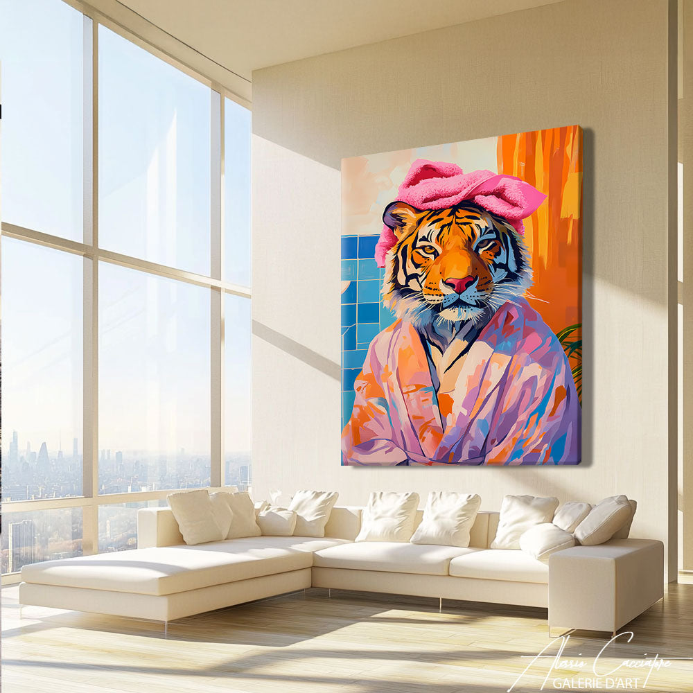 tableau deco salle de bain