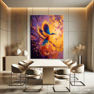 Tableau Floral Moderne