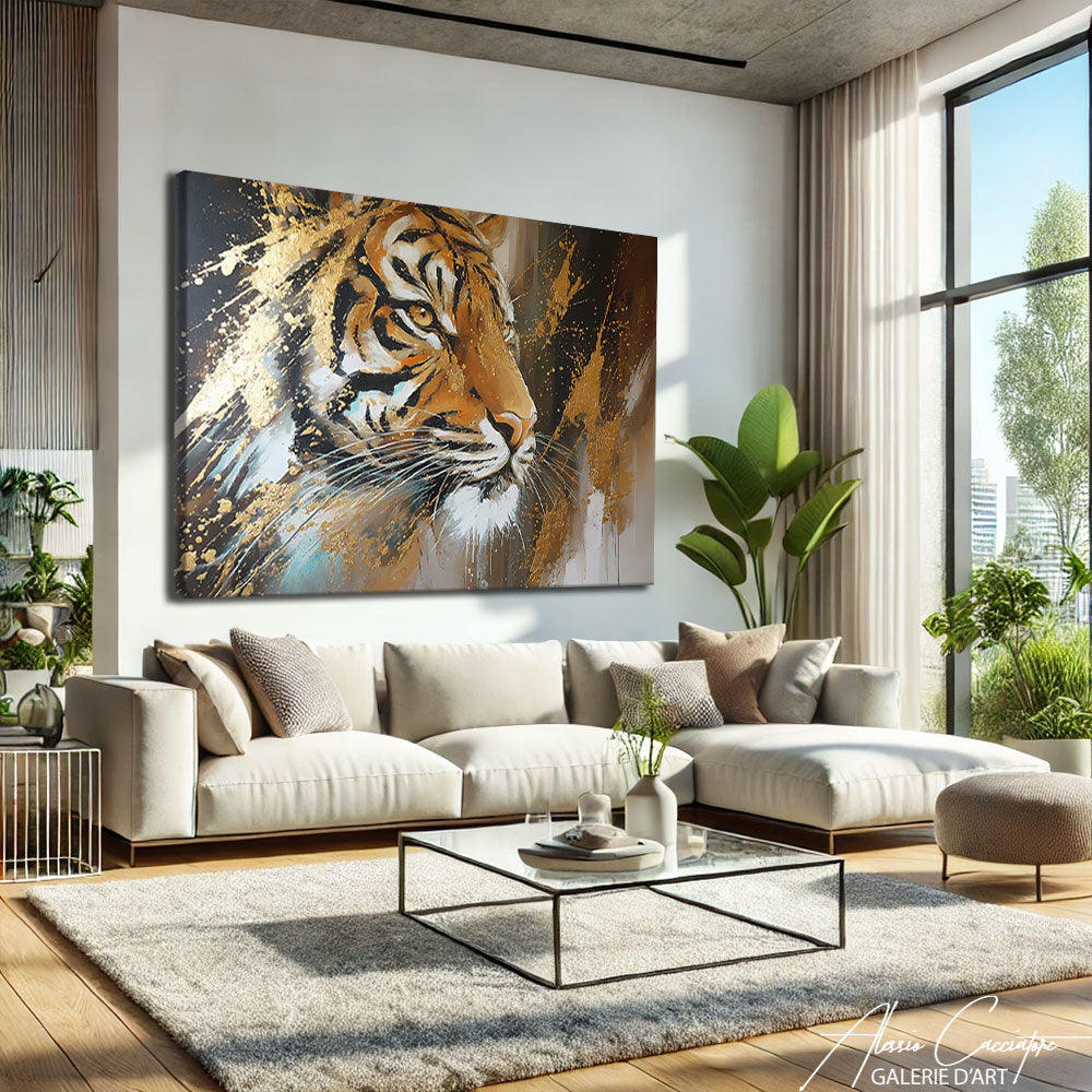 Tableau Tigre Moderne