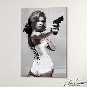 Déco Femme Noir Et Blanc