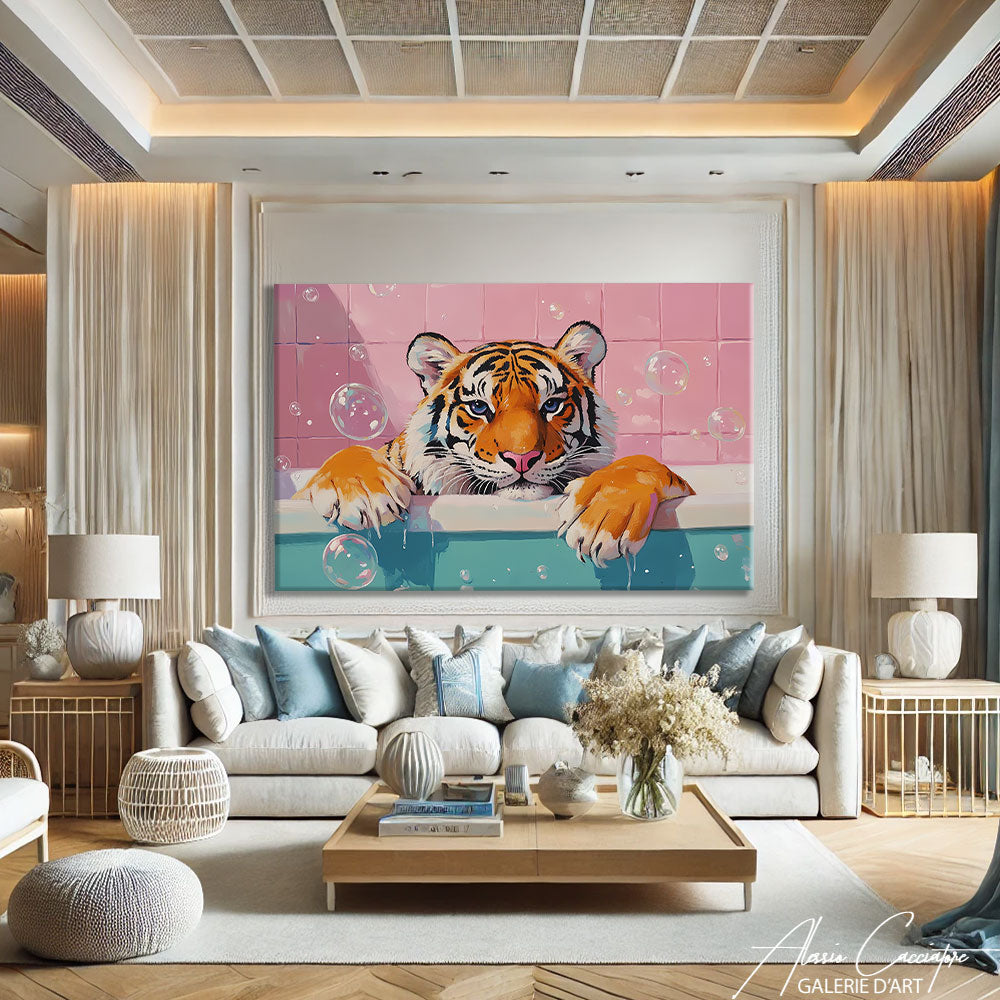 tableau pour salle de bains