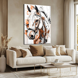 peinture de cheval
