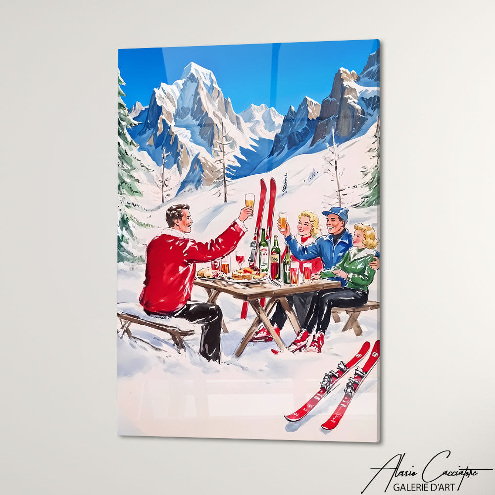 Cadre Vintage Ski