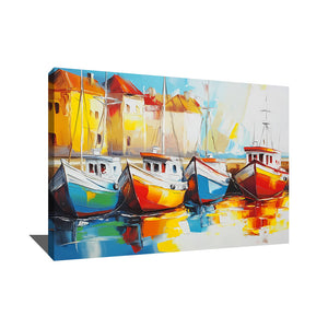 TABLEAU PORT DE PÊCHE