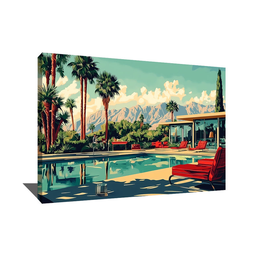 tableau luxe mid century