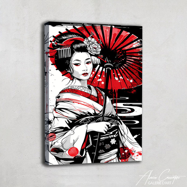 TABLEAU GEISHA JAPONAISE