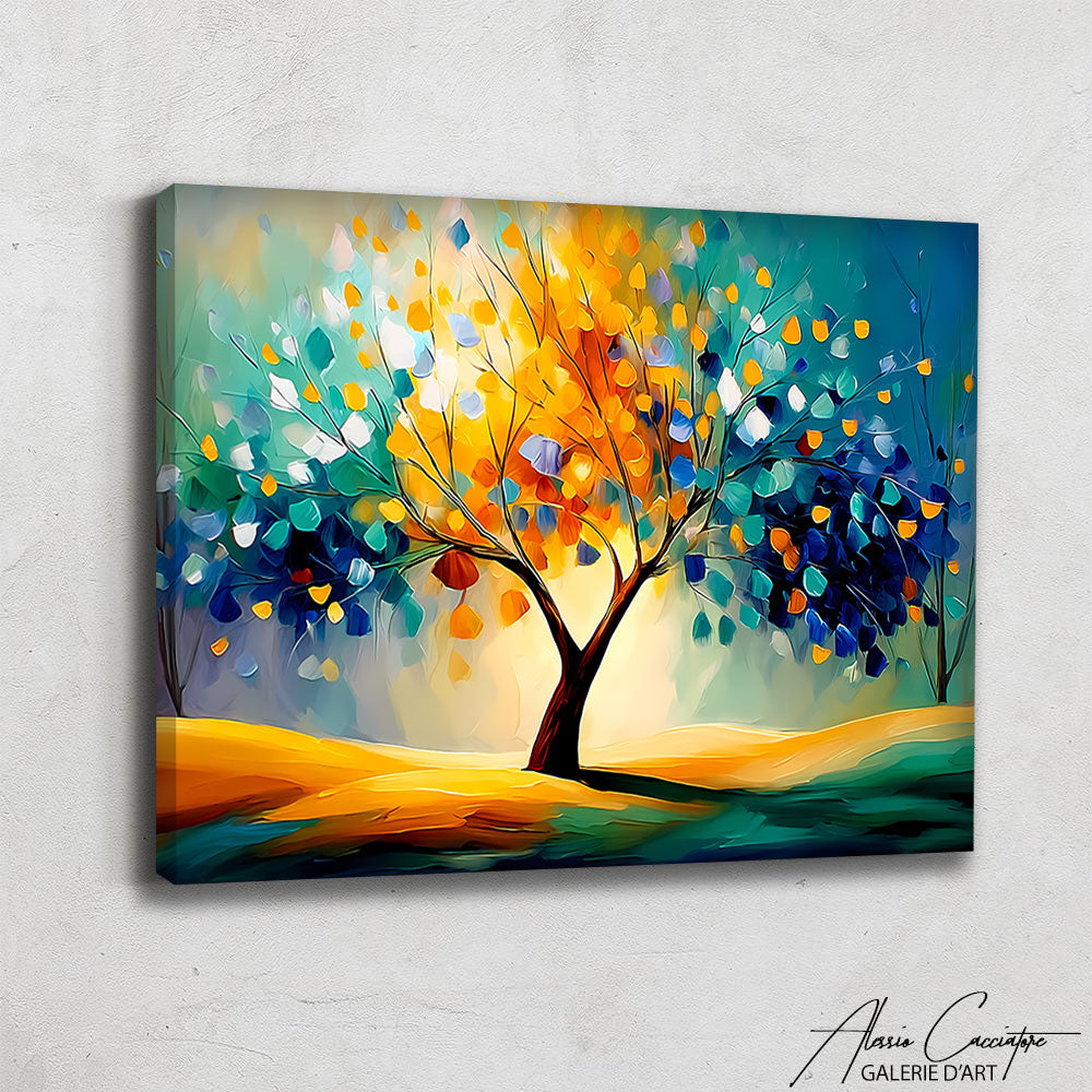 Tableau Moderne Arbre de Vie