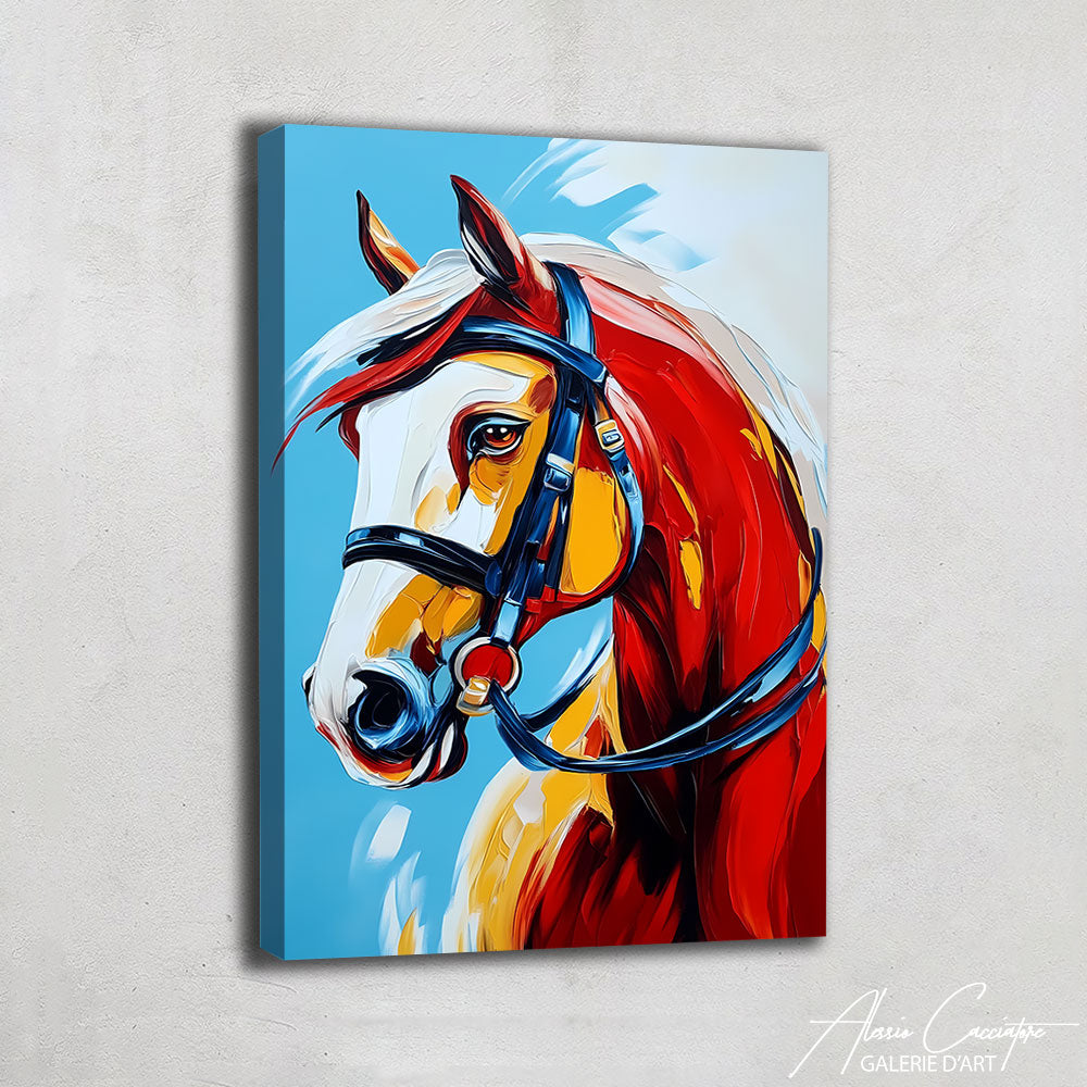 Toile Peinture Cheval