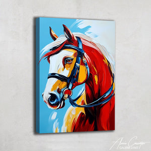 Toile Peinture Cheval
