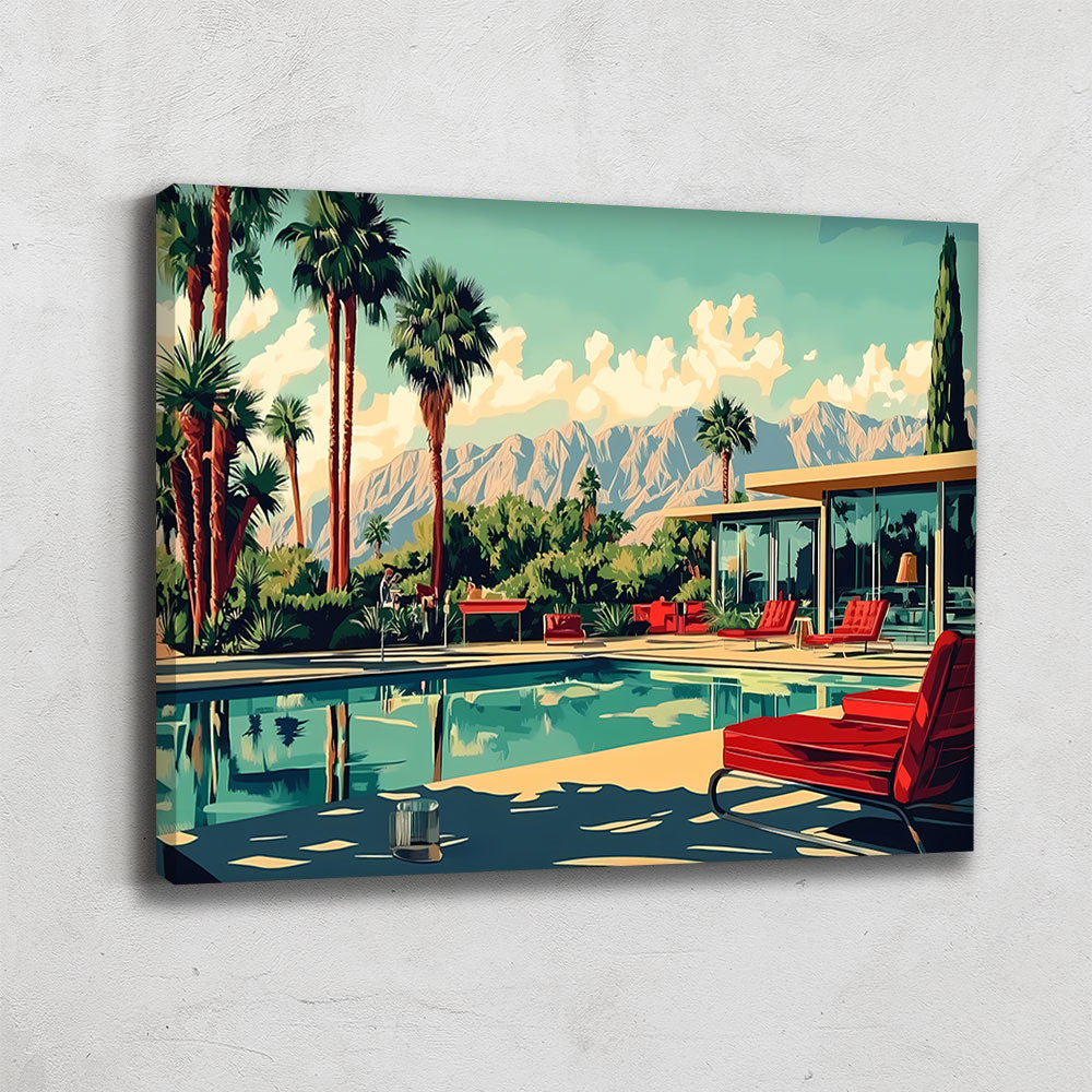 tableau luxe mid century