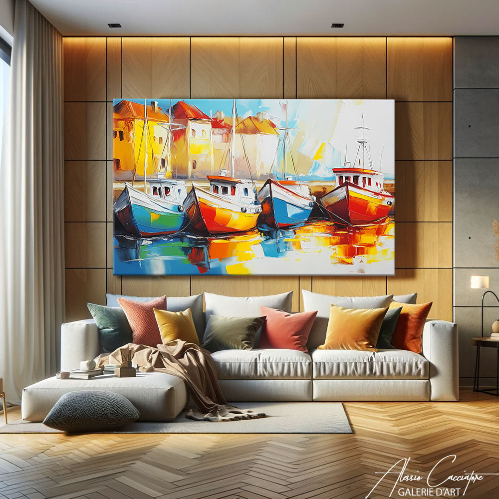 tableau bateau
