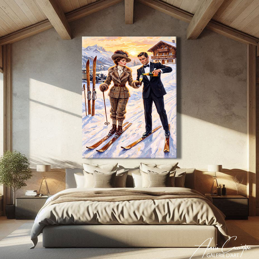 Toile Tableaux Hiver