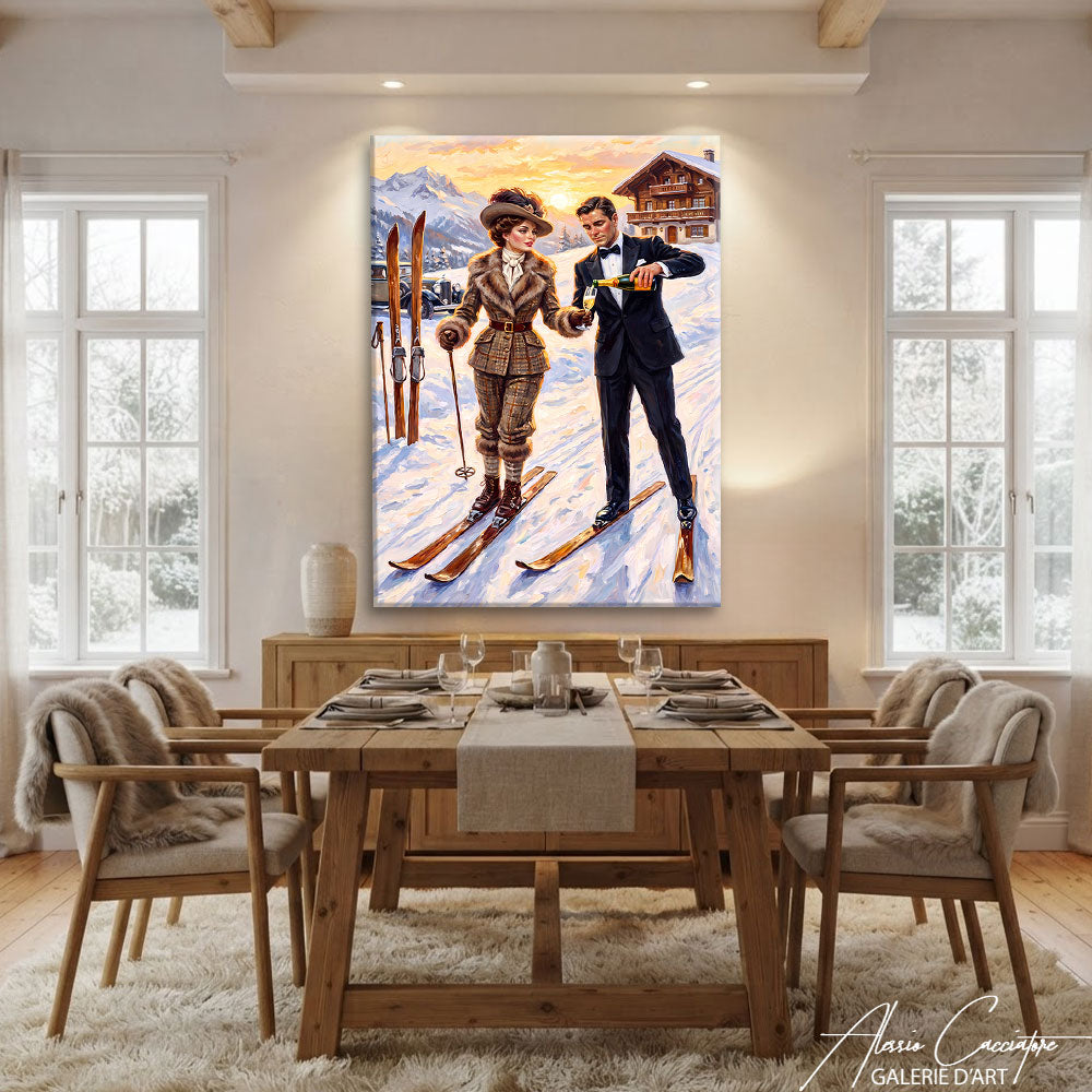 Tableau Tableaux Hiver