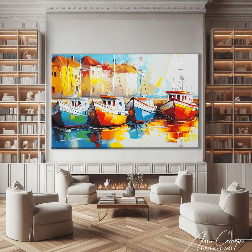 tableau mer