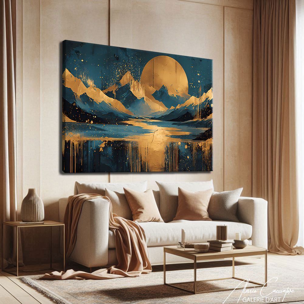 Tableau Abstrait Couleur