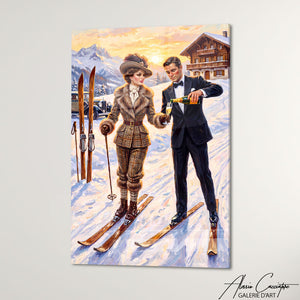 Art Mural Tableaux Hiver
