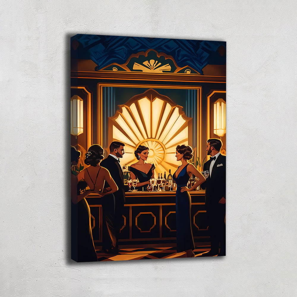 Tableau Bar Mid Century