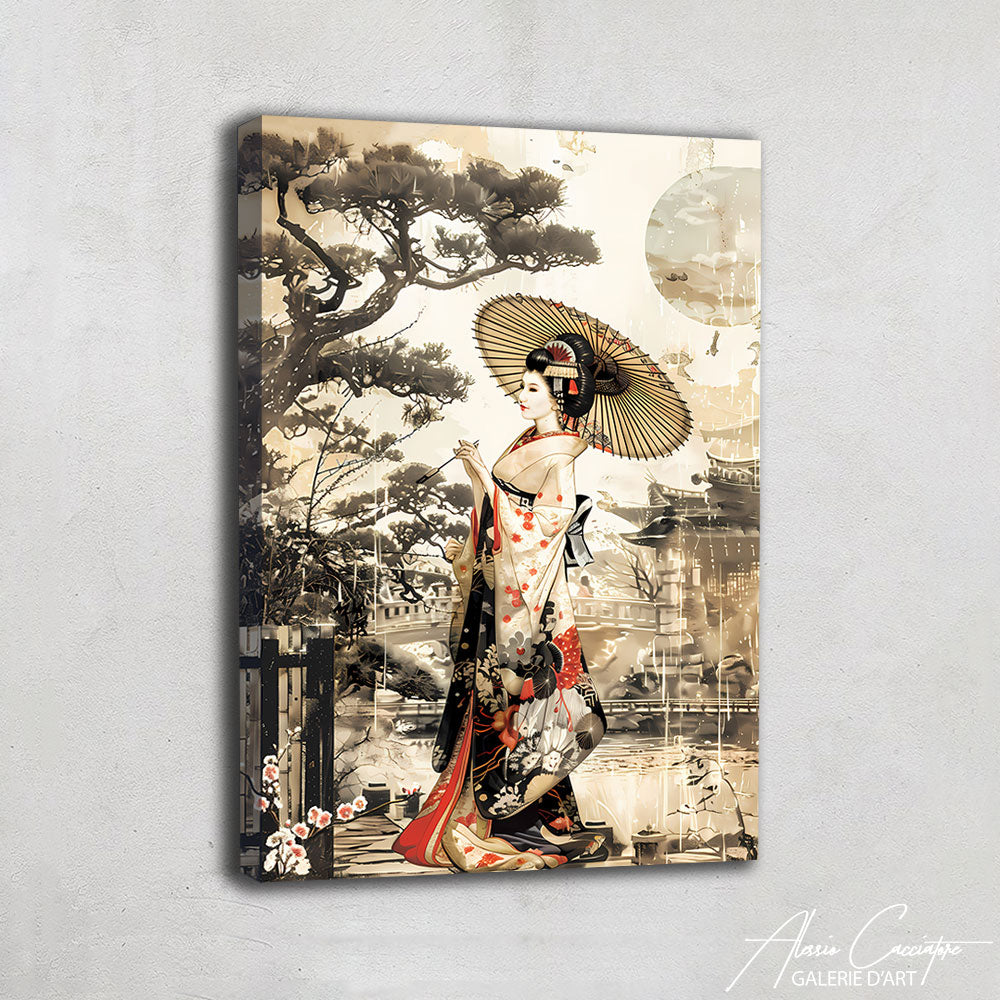 tableau esprit japonais