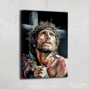 Tableau Religieux Abstrait