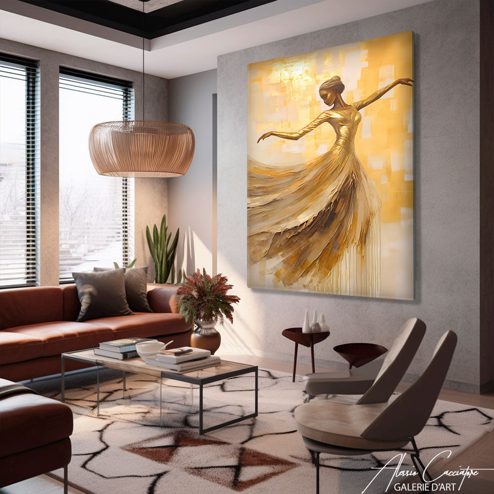 peinture silhouette africaine