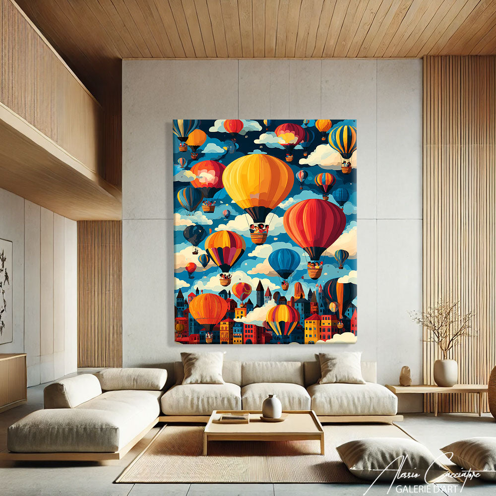 Tableau Graffiti Coloré
