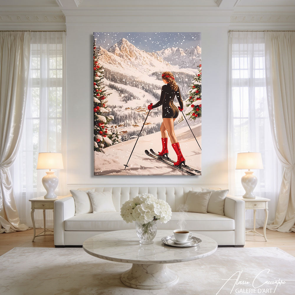 Peinture Ski