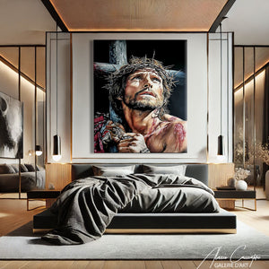 Tableau Jésus Miséricordieux
