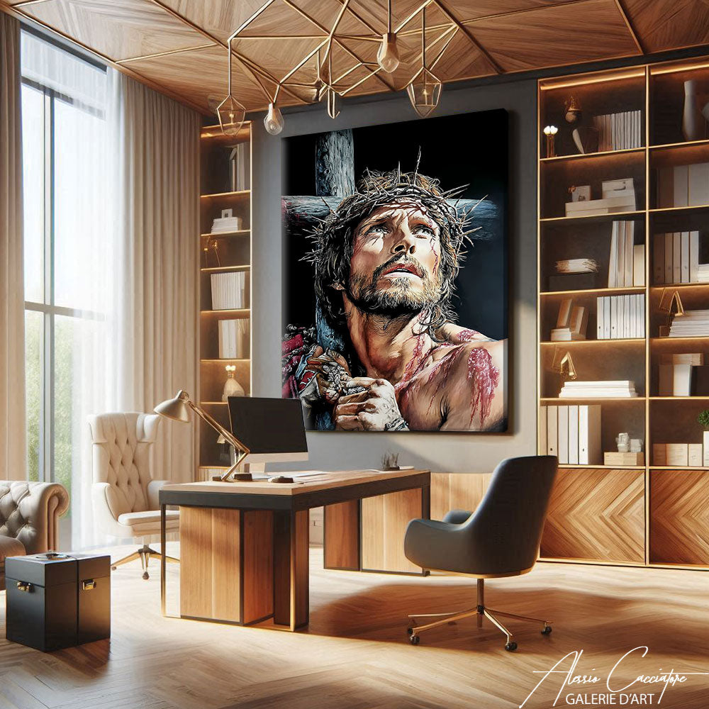 Tableau Croix Chretienne
