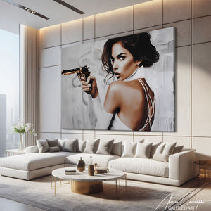 Tableau Moderne Femme