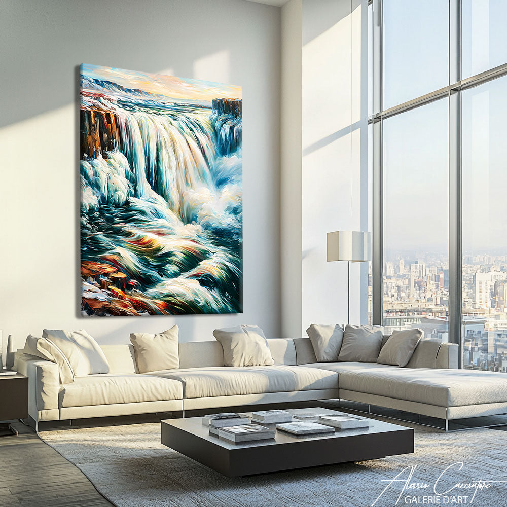 Affiche Cascade Tableau