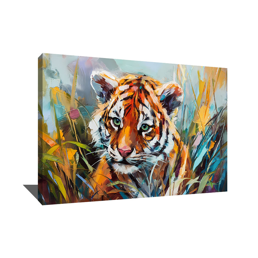 TABLEAU TIGRE BÉBÉ