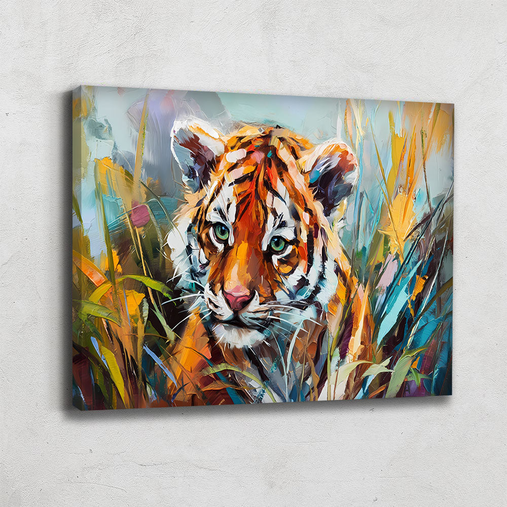 TABLEAU TIGRE BÉBÉ