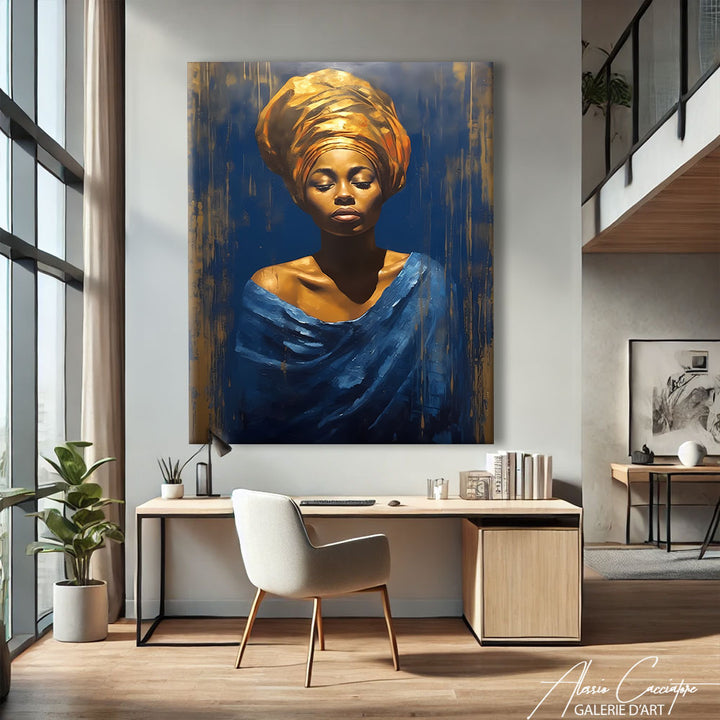 tableau africaine femme