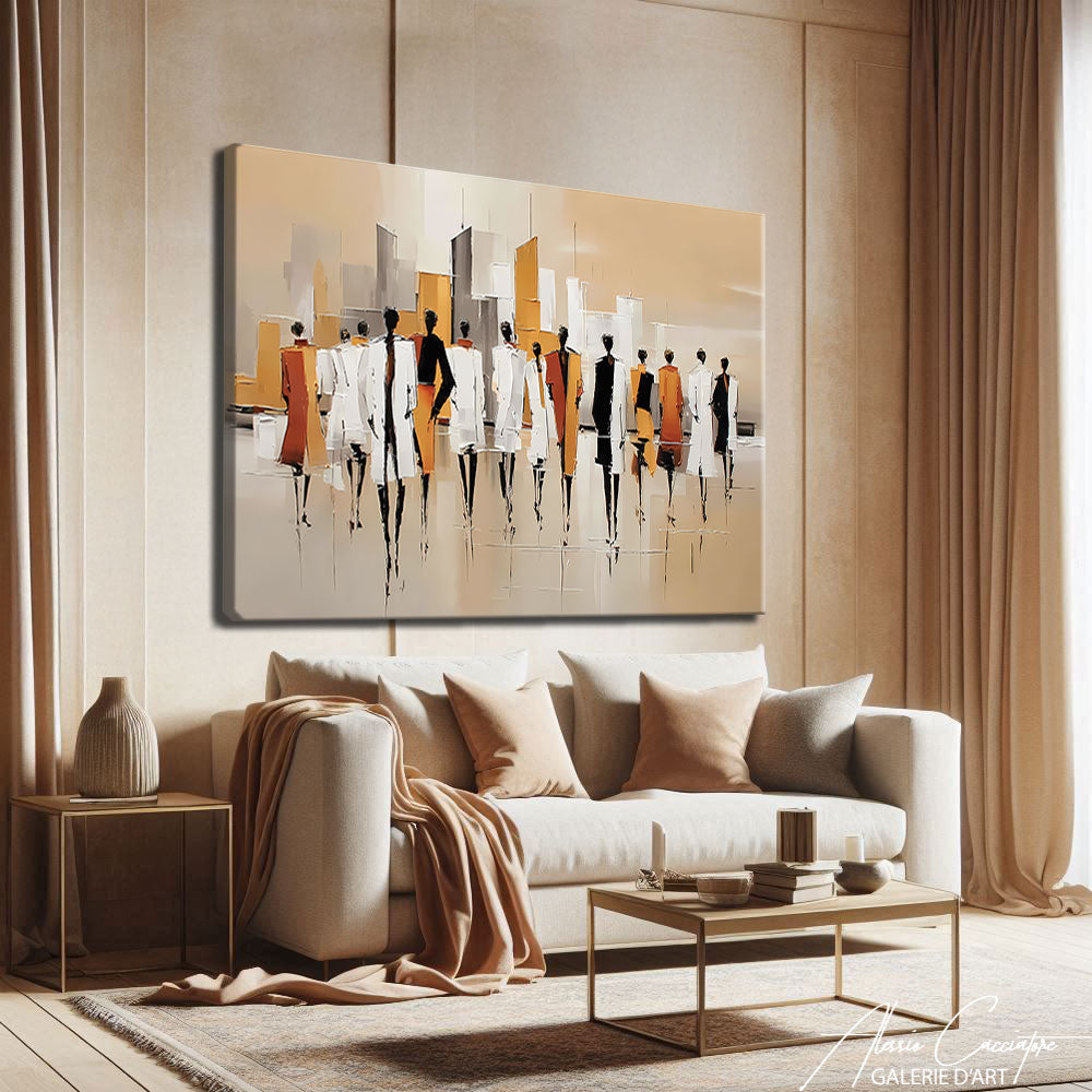 Tableau Abstrait Moderne