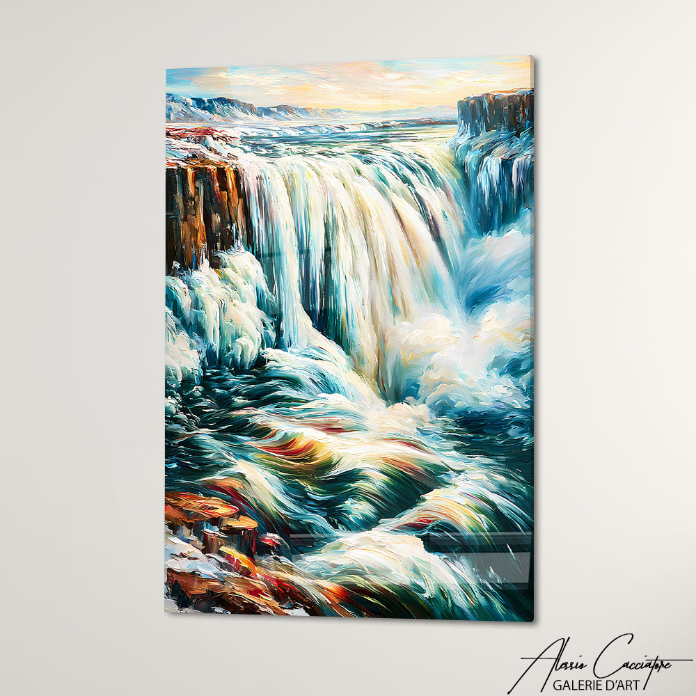 Art Mural Cascade Tableau