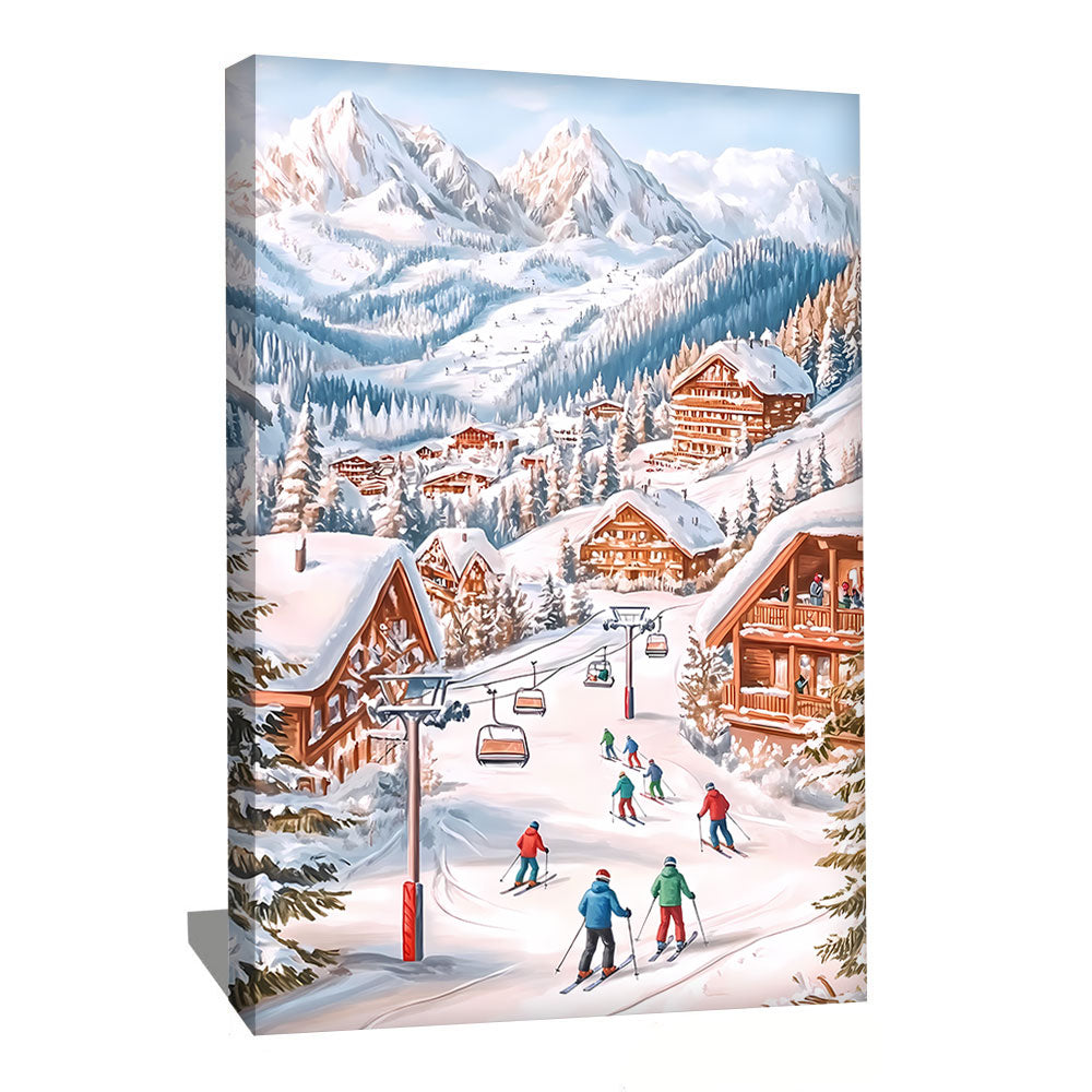 Tableau Avec Neige