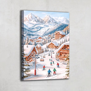 Tableau Avec Neige