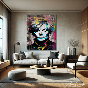 tableau pop art abstrait