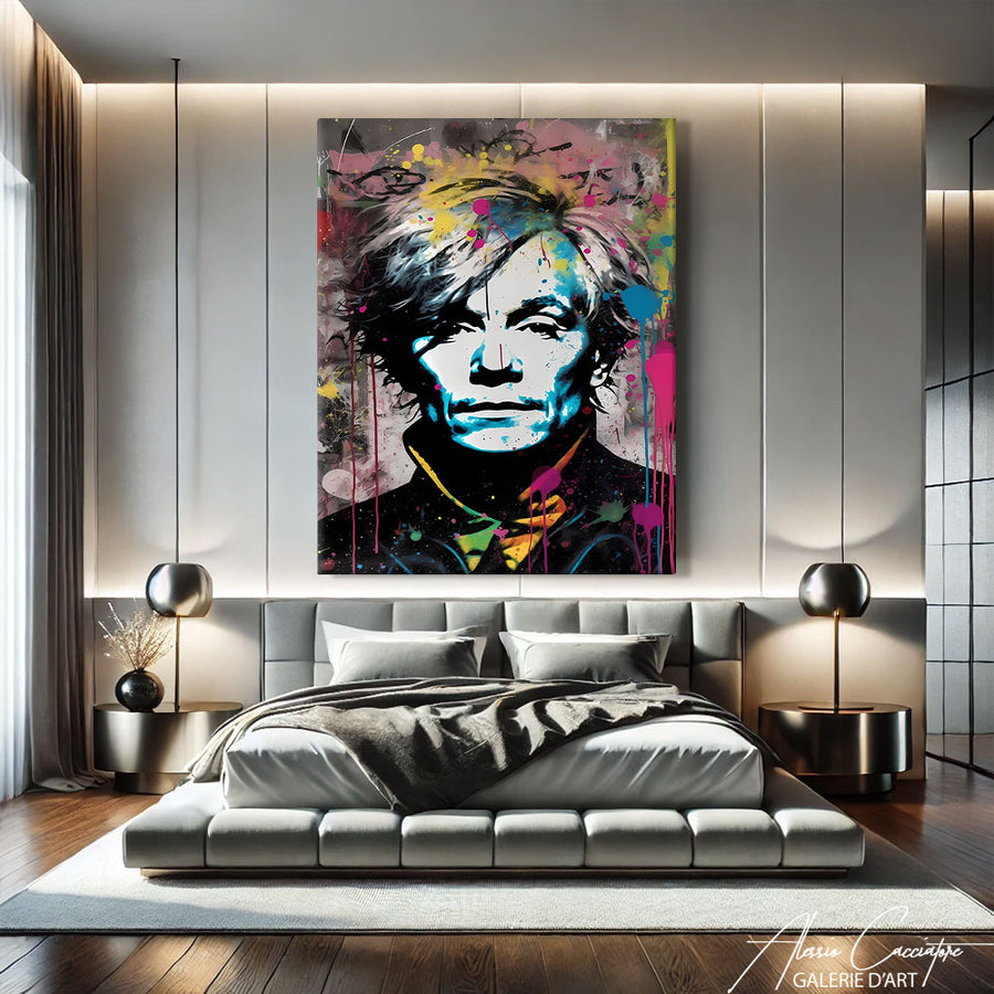 Tableau Pop Art Andy Warhol – mise en situation