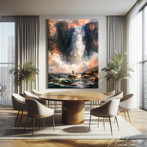 Affiche Cascade D'eau